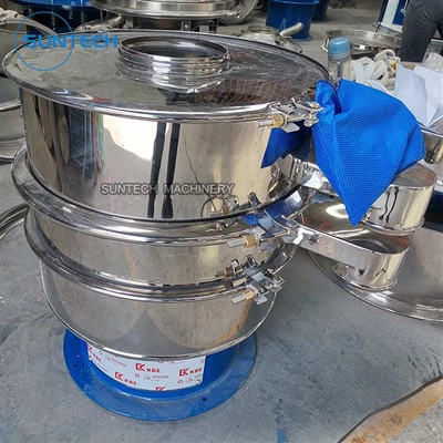 Separatore a setaccio vibrante con vaglio vibrante multipiano