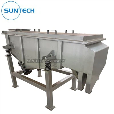 Vaglio vibrante lineare per pellet in plastica